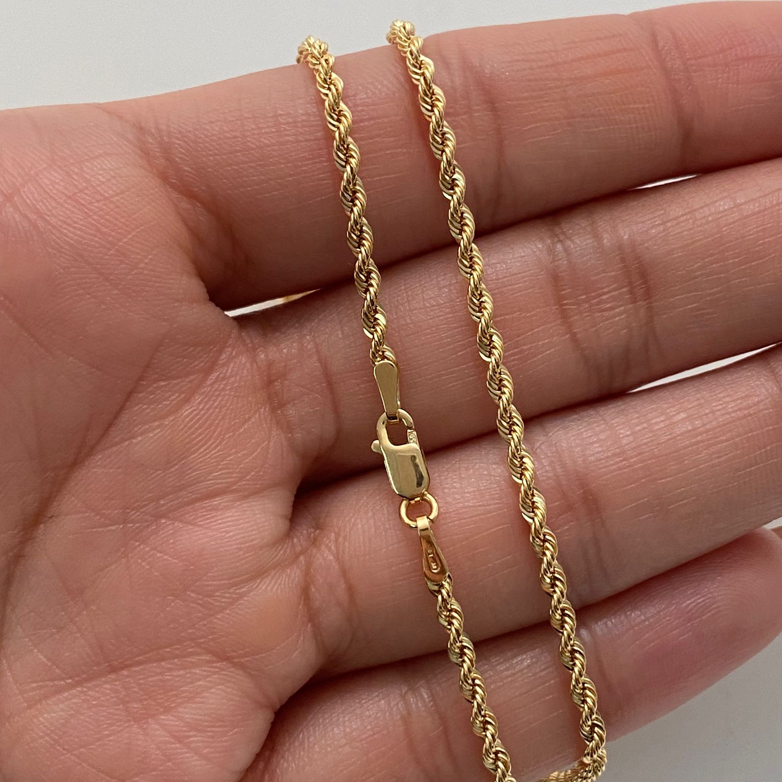 Cadena It Lazo Oro amarillo 18k +1 / 3,35 Gr / 2,1 mm / 50 Cm