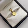 Dije San benito Oro amarillo 18k 0,44 Gr / 8,5 mm / 1,7 Cm
