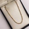 Pulso militar diamantado Tres oros 18k +1 / 5,85 Gr / 3,05 mm / 19,5 Cm Broche 0,40