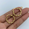 Candonga It entorchada Oro amarillo 18k 1,8 Gr / 2,2 Cm