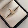 Dije Estrella Casting Oro amarillo 18k 0,6 Gr / 8,5 mm / 1,3 Cm