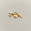 Dije tres gracias Oro amarillo 18k 1,20 Gr / 2,0 Cm
