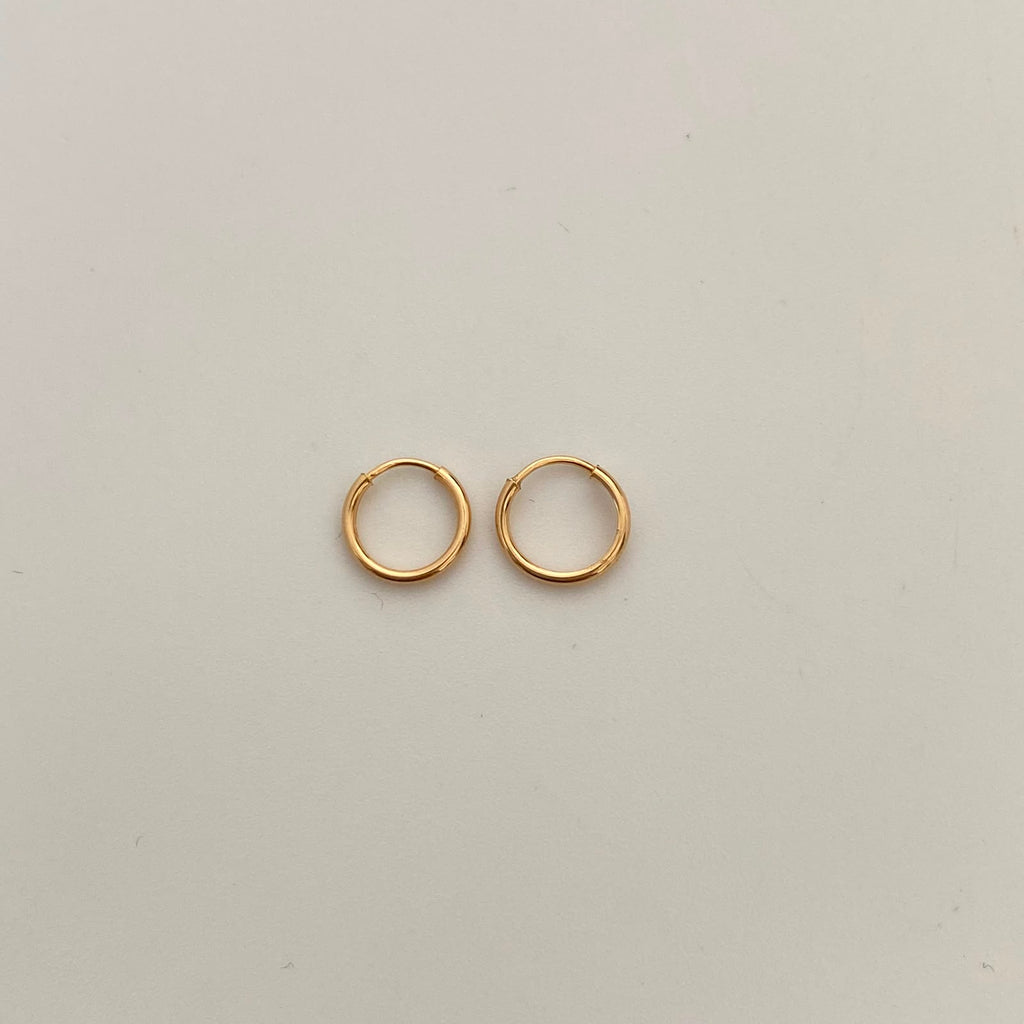 Candonga Imperdible Oro amarillo 18k 0,35 Gr / 0,8 Cm