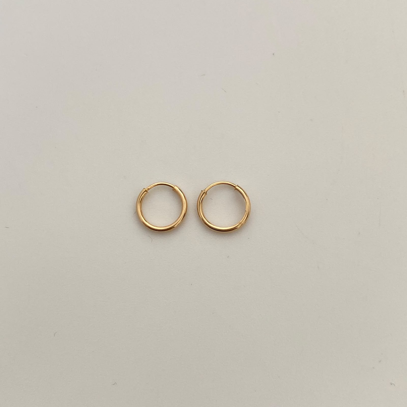 Candonga Imperdible Oro amarillo 18k 0,35 Gr / 0,8 Cm