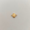 Herraje Virgen de Guadalupe Oro amarillo 18k 0,4 Gr / 1,3 Cm