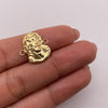 Herraje rostro jesus Oro amarillo 18k 1,02 Gr / 1,7 Cm