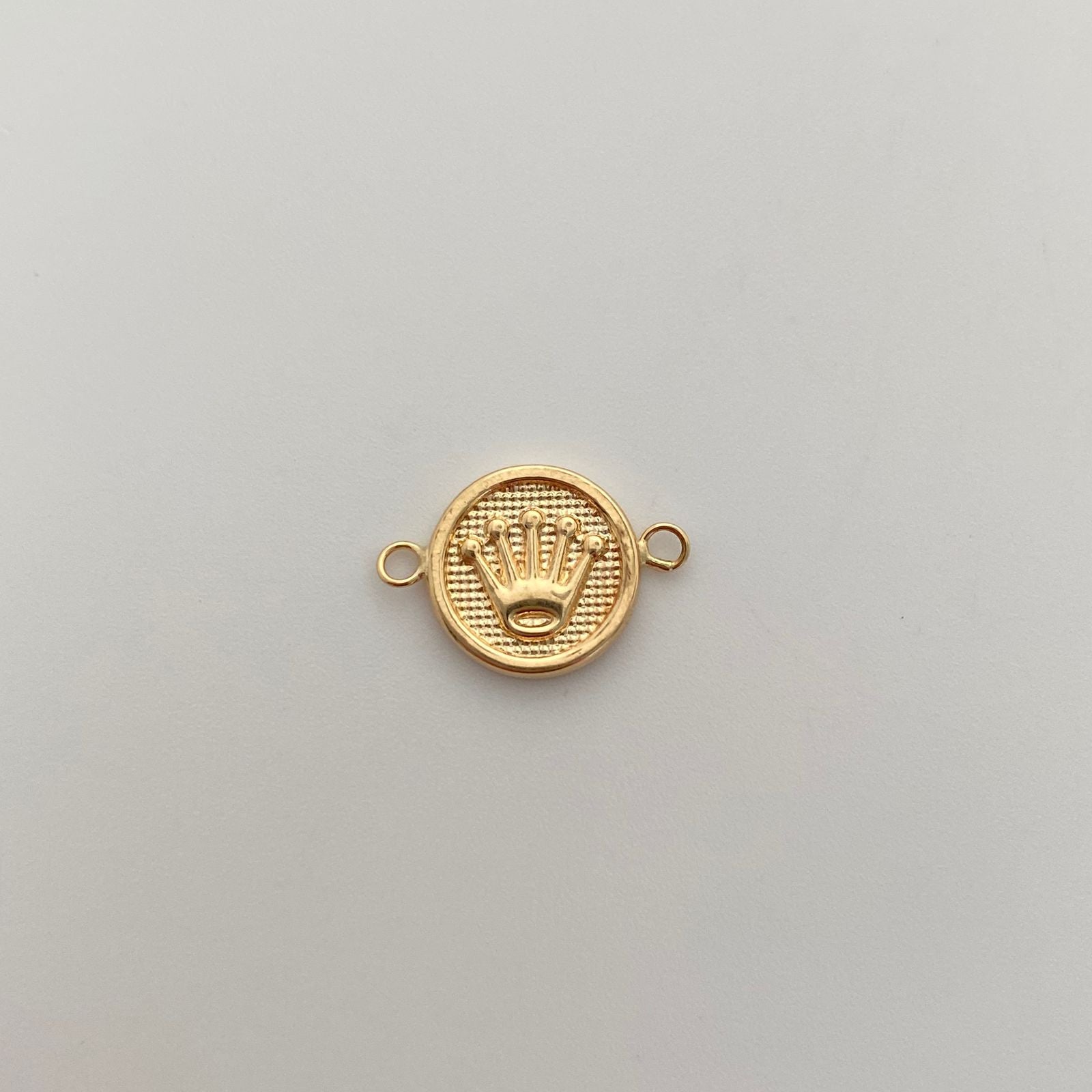 Herraje Corona Rx Oro amarillo 18k 0,8 Gr / 1,3 Cm