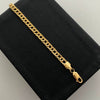 Pulso It Cubana Oro amarillo 18k +1 / 3,55 Gr / 4,8 mm / 20,5 Cm