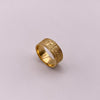 Anillo Padre nuestro Oro amarillo 18k / Talla 13 / 9 Gr / 9,5 mm