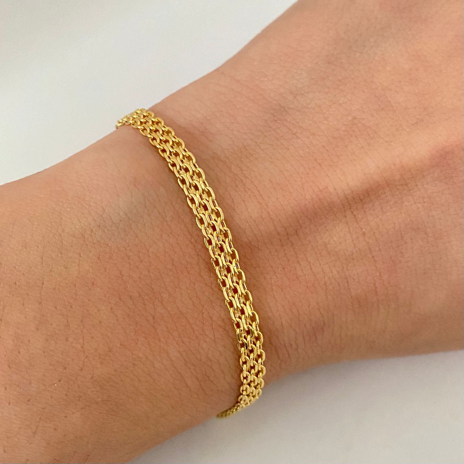 Dije It chino Oro amarillo 18k +1 / 3,15 Gr / 4,0 mm / 19 Cm