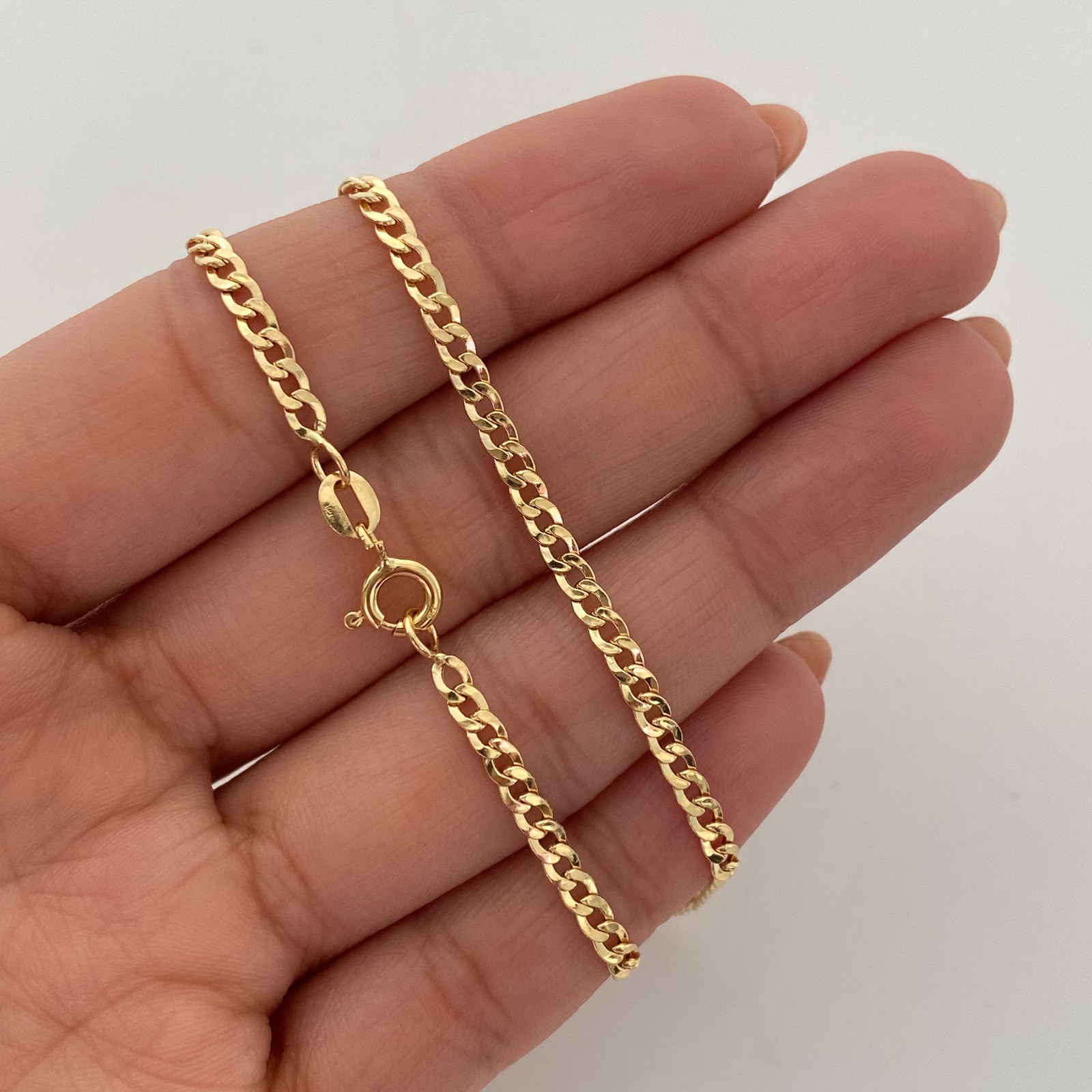 Cadena It Cubana Oro amarillo 18k 5,35 Gr / 2,9 mm / 60 Cm