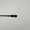 Topos Circon Negro Oro amarillo 18k 0,75 Gr / 5,1 mm