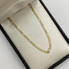 Cadena It 3x1 Oro amarillo 18k +1 / 3,2 Gr / 2,7 mm / 60 Cm
