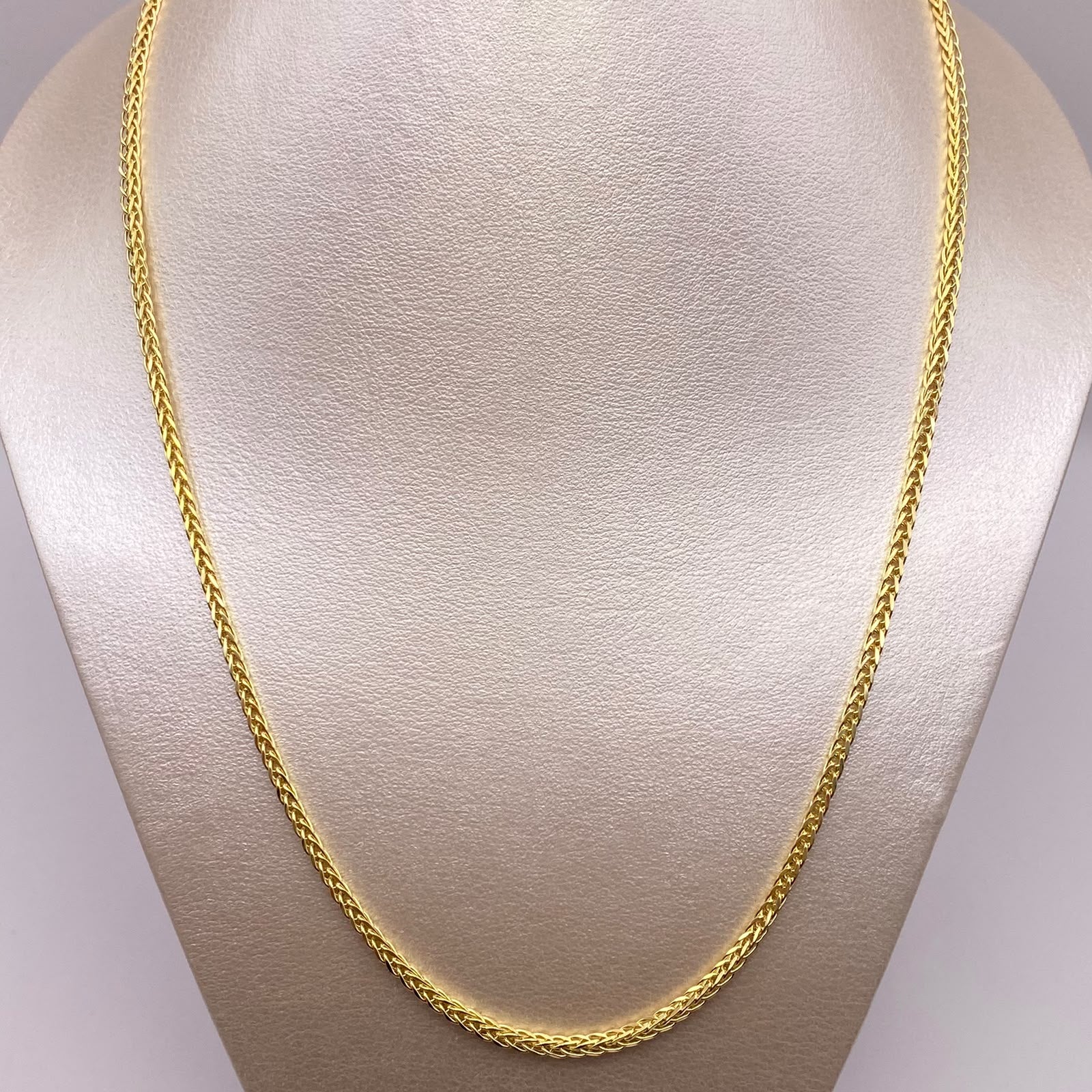 Cadena It Franco espiga Oro amarillo 18k +1 / 6,6 Gr / 2,2 mm / 60 Cm