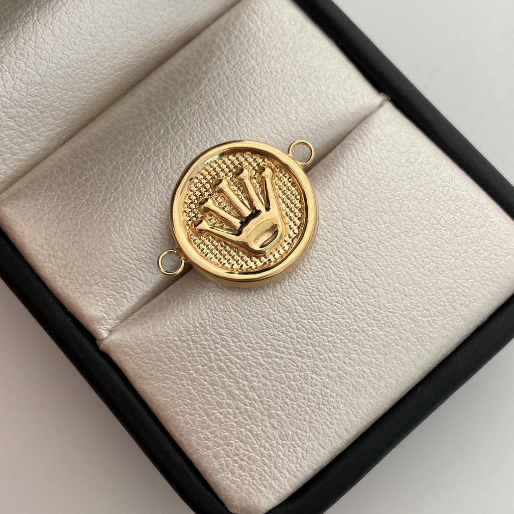 Herraje Corona Rx Oro amarillo 18k 1,35 Gr / 2 Cm