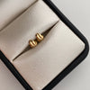 Topos Ganito de Café Oro amarillo 18k 0,45 Gr / 3,6 mm