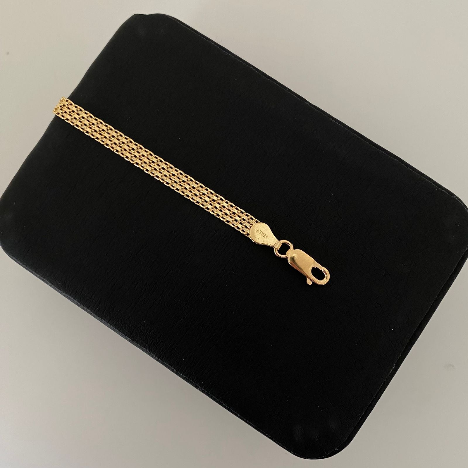 Pulso It chino Oro amarillo 18k +1 / 5,6 Gr / 4,8 mm / 19 Cm