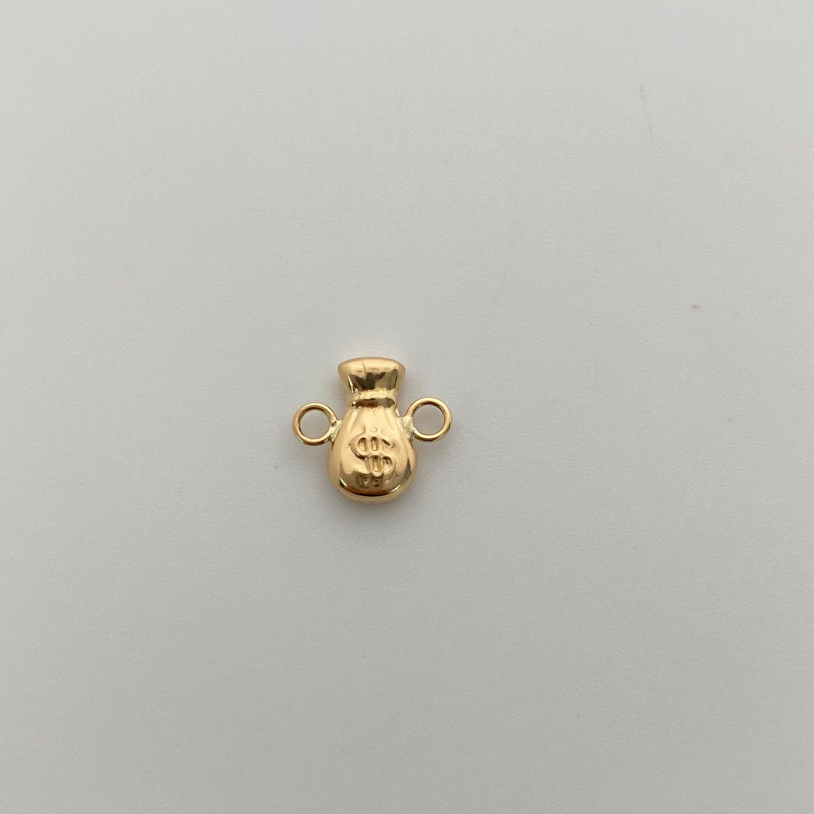 Herraje Bolsa de Valores Oro amarillo 18k 0,5 Gr / 1,3 Cm