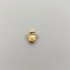 Herraje Bolsa de Valores Oro amarillo 18k 0,5 Gr / 1,3 Cm