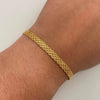 Pulso It China Oro amarillo 18k +1 / 5,55 Gr / 4,8 mm / 19 Cm