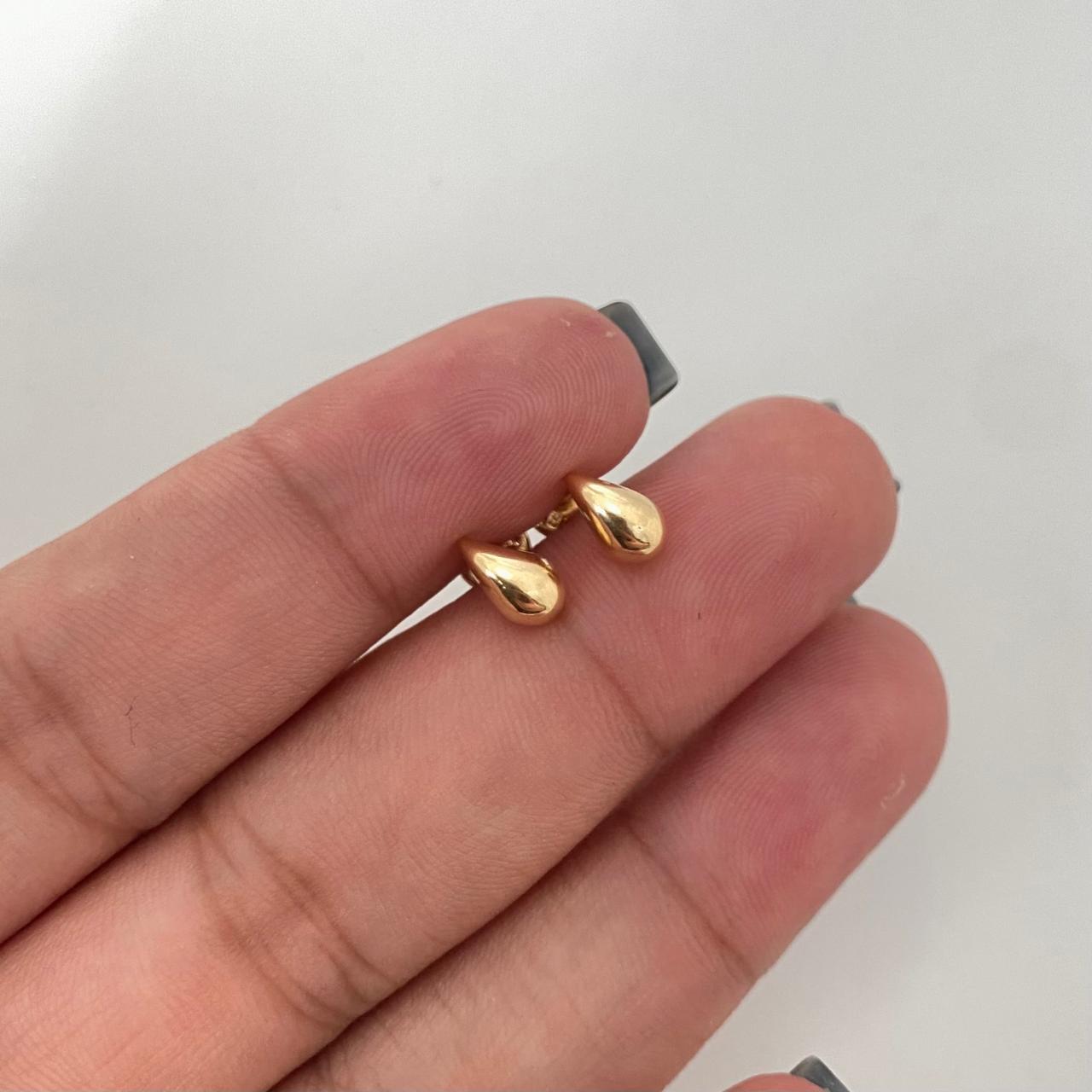 Topos gota Oro amarillo 18k 0,6 Gr / 4,4 mm