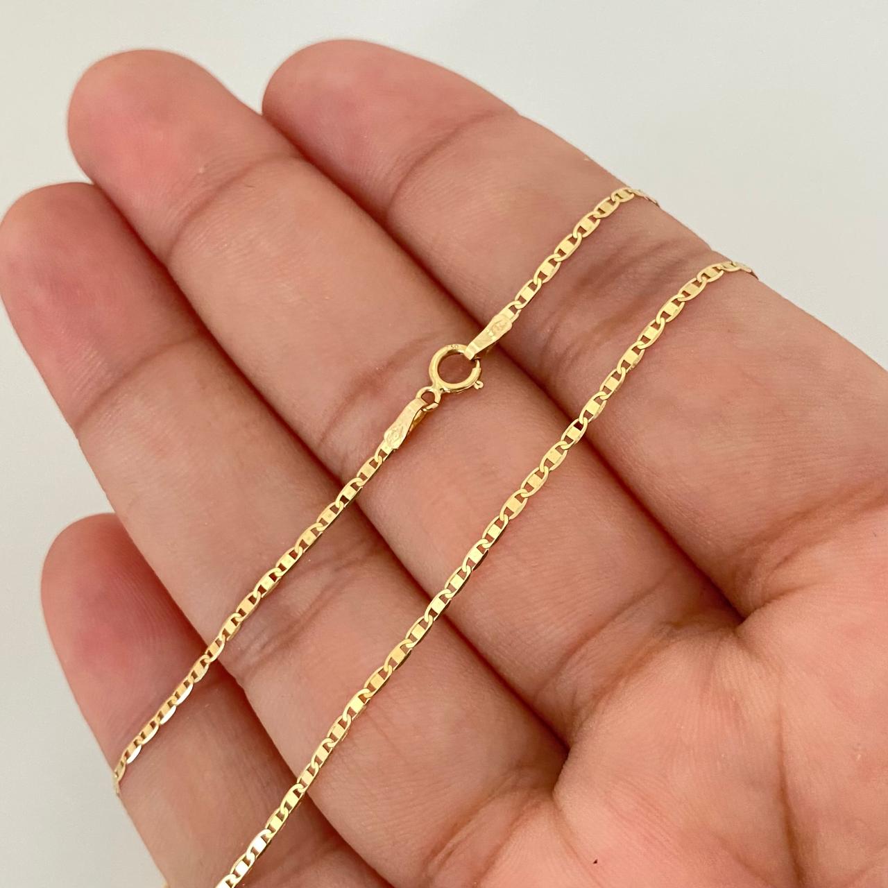 Cadena It plana Oro amarillo 18k 1,3 Gr / 1,3 mm / 40 Cm