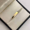 Herraje placa lisa Oro amarillo 18k 0,38 Gr / 2,4 Cm