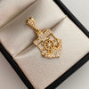 Dije Ancla Casting Oro amarillo 18k 3,1 Gr / 14,8 mm / 3 Cm
