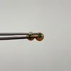 Topos Mini Esmeralda Oro amarillo 18k 0,4 Gr / 1,8 mm