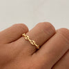 Anillo Gc Liso Oro amarillo 18k / Talla 10 / 0,8 Gr / 3,1 mm
