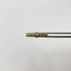 Anillo cruz central y balines Oro amarillo / Talla 7 / 1,4 Gr