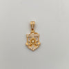Dije Ancla Casting Oro amarillo 18k 3,1 Gr / 14,8 mm / 3 Cm