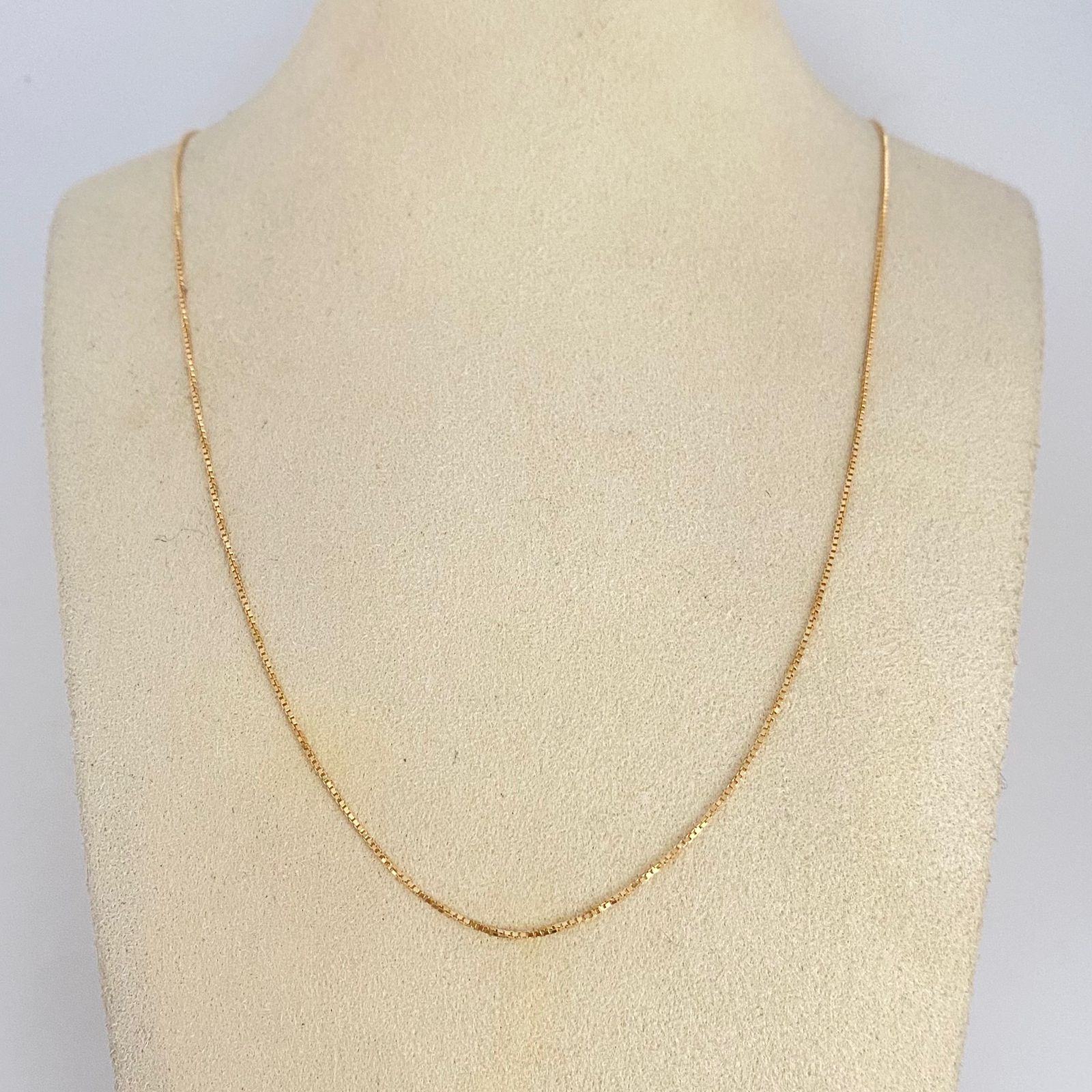 Cadena It mini veneciana Oro amarillo 18k 1,0 Gr / 0,5 mm / 45 Cm