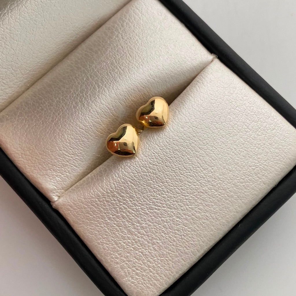 Topos Corazon Inflado Oro amarillo 18k 0,65 Gr / 6,5 mm