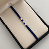 Pulsera tejida Bolas Diamantadas 3mm Oro amarillo 18k 0,25 Gr