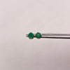 Topos esmerlada 0.85 qts Oro amarillo 1 Gr