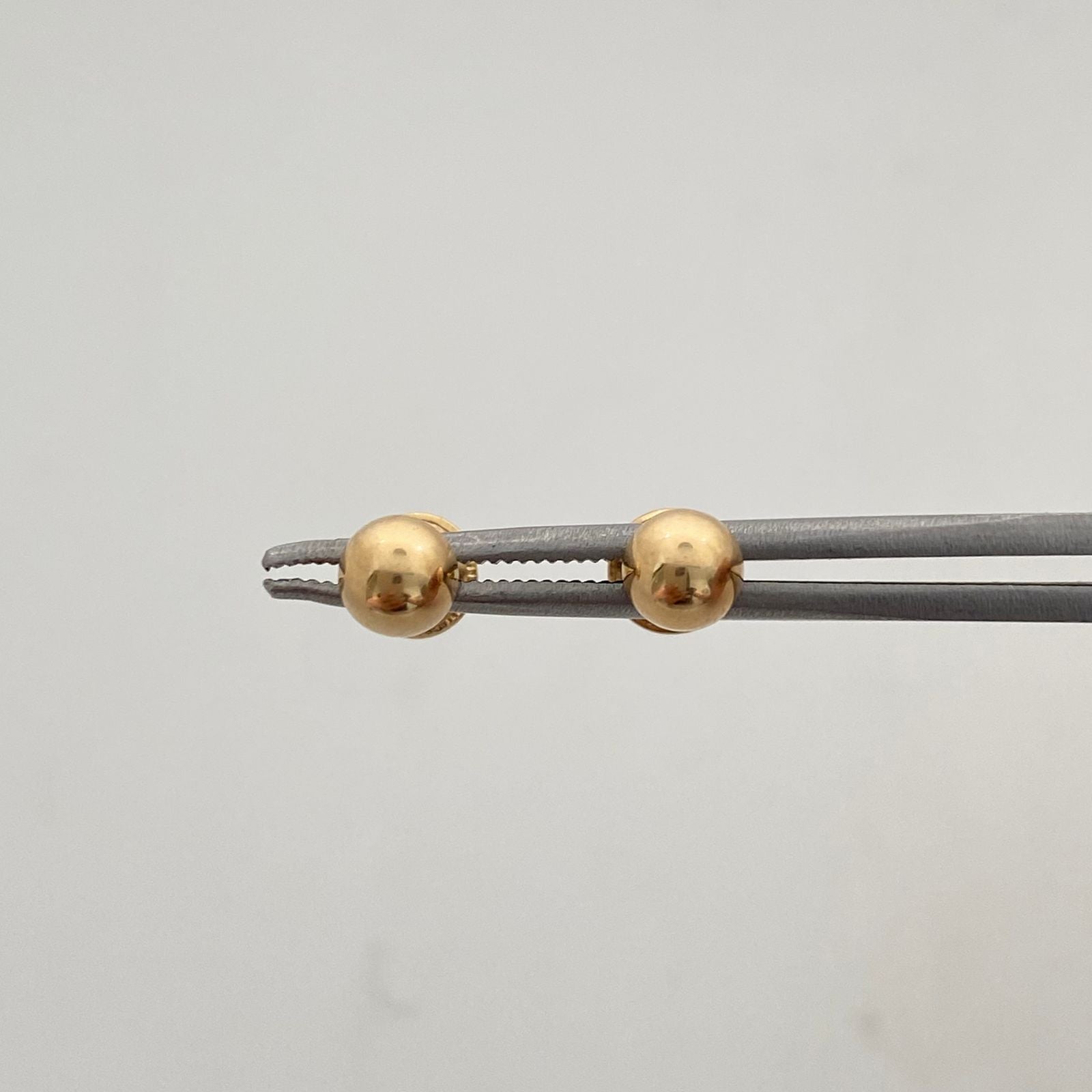 Topos Media Bola Lisa 5mm Oro amarillo 18k 0,5 Gr