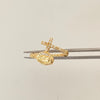 Anillo con cruz y virgen de guadalupe  Oro amarillo 18k / Talla 5 1/4 / 3,8 Gr