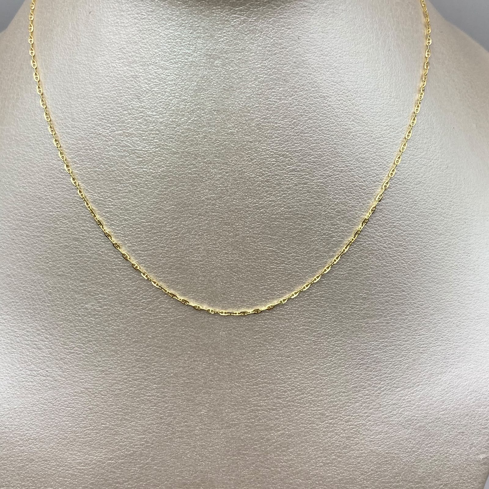 Cadena It Mini escalera Oro amarillo 18k 1,35 Gr / 0,6 mm / 45 Cm