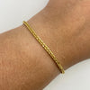 Pulso It Franco Oro amarillo 18k +1 / 2,57 Gr / 2 mm / 19,1 Cm