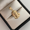 Dije Rostro Oro amarillo 18k 1,15 Gr / 13,5 mm / 2,6 Cm