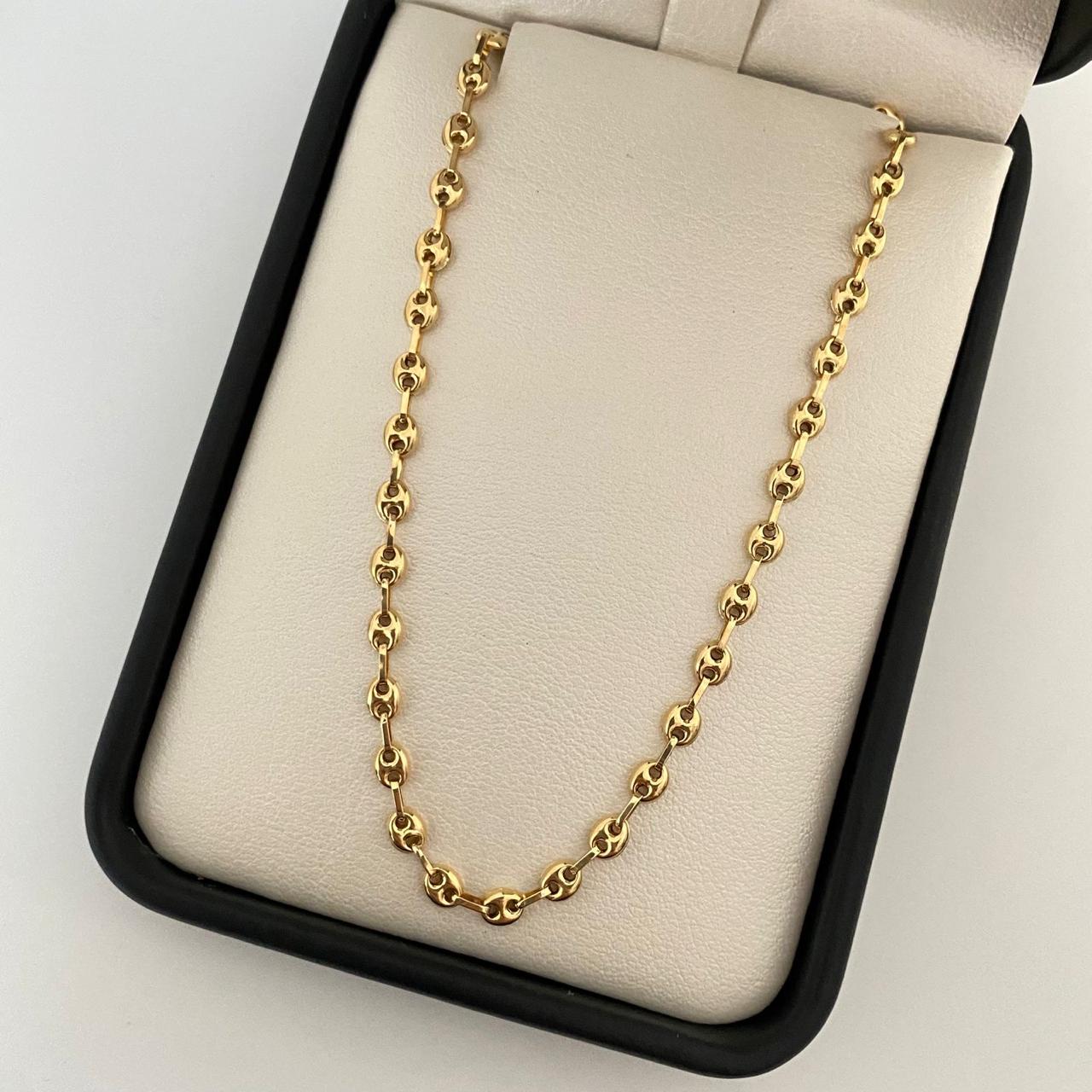 Cadena baby gc Oro amarillo 18k 5,00 Gr / 3,2 mm / 51 Cm Broche 0,15