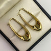 Candonga It inflada (joya) Oro amarillo 18k 4,87 Gr / 4 Cm