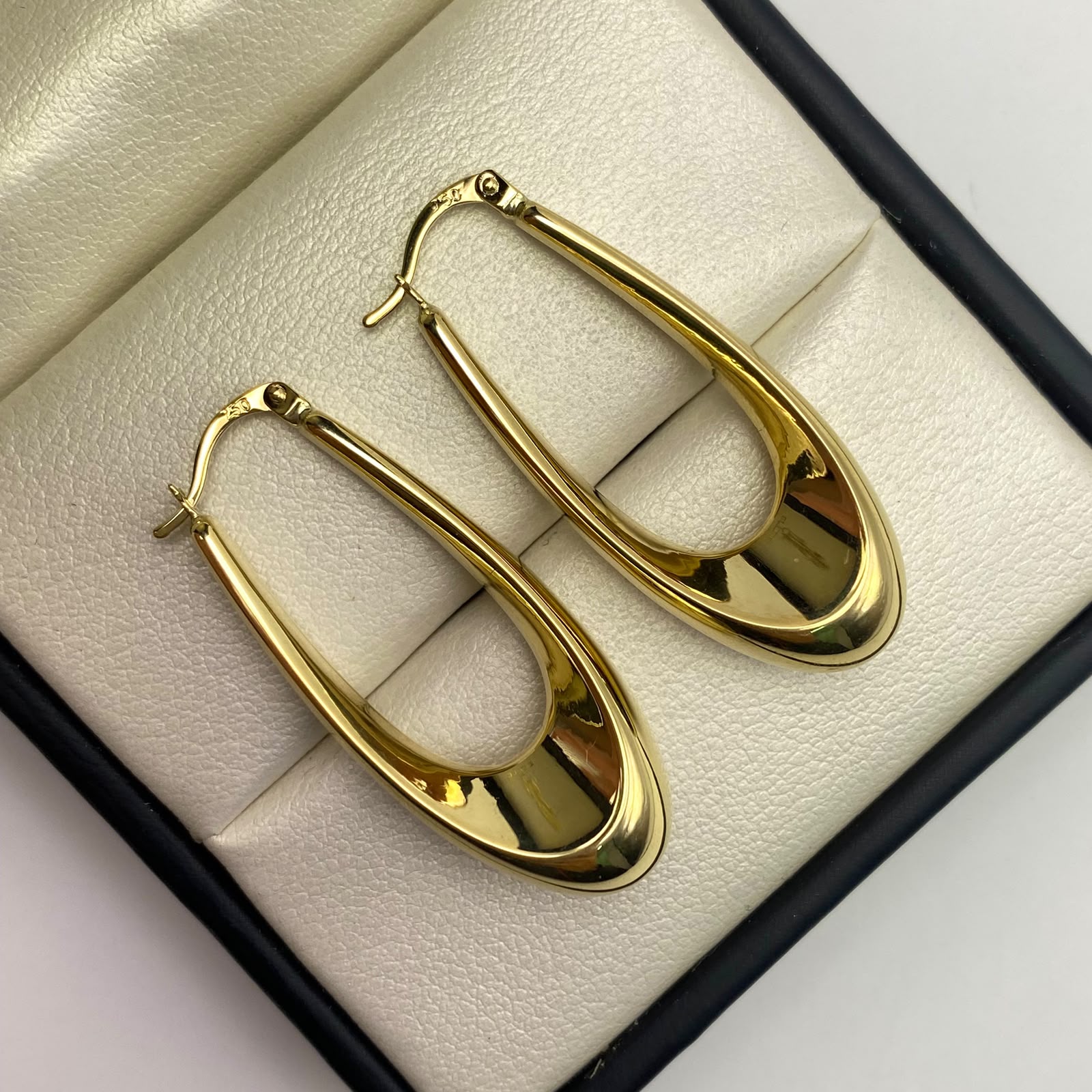Candonga It inflada (joya) Oro amarillo 18k 4,87 Gr / 4 Cm