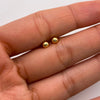 Topos Bola lisa 4mm Oro amarillo 18k 0,45 Gr