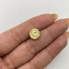 Herraje pasador letra c Oro amarillo 0,5 Gr / 1 Cm