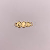 Herraje Placa nube virgen milagrosa Oro amarillo 18k 0,45 Gr / 2,1 Cm