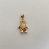 Dije Oso Articulado Casting Blanco Oro amarillo 18k 8,65 Gr / 17,8 mm / 3,4 Cm