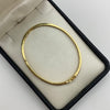 Aro Circones blancos Oro amarillo 18k 8,3 Gr / 2,8 mm / 18 Cm