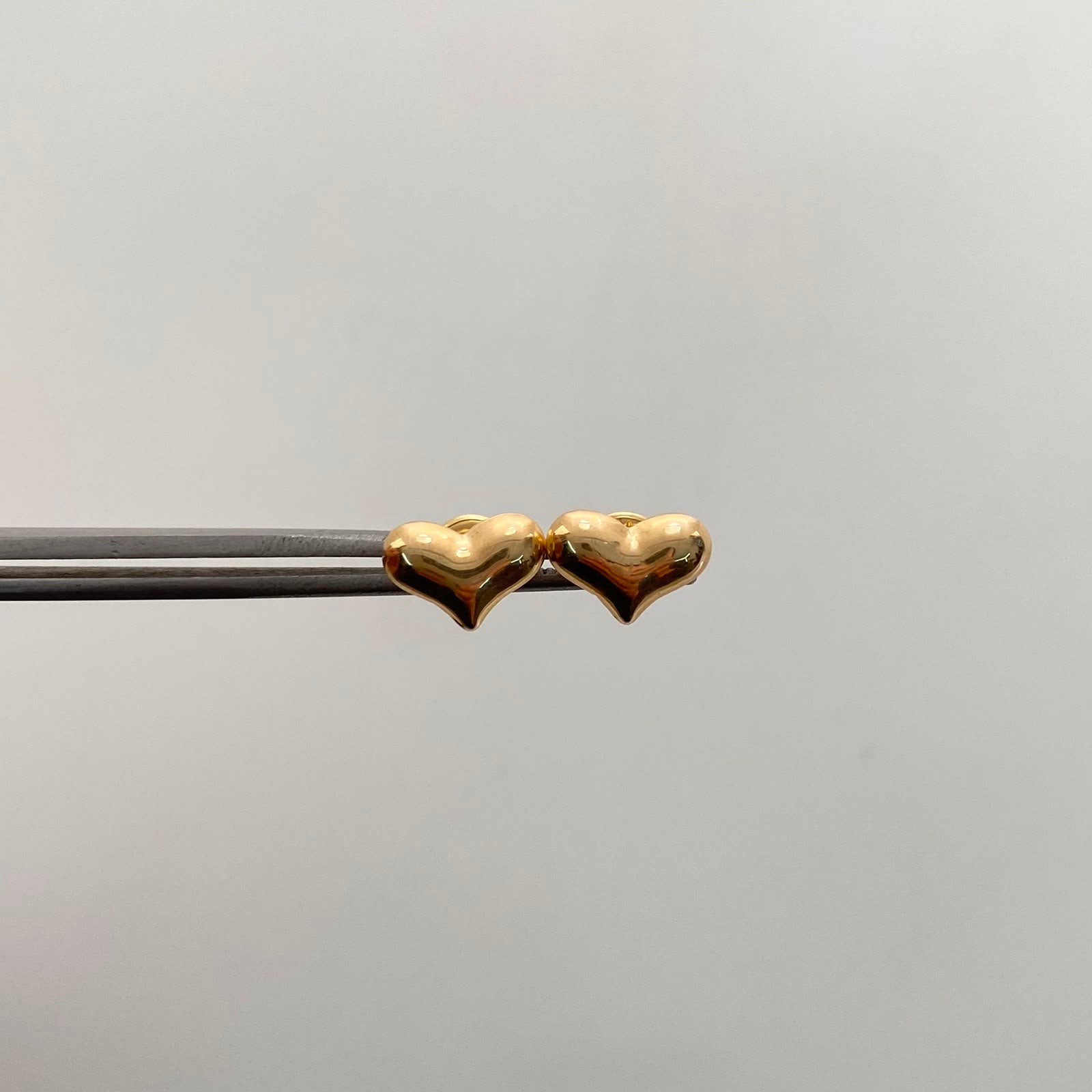 Topos Corazon Inflado Oro amarillo 18k 0,75 Gr / 9,6 mm
